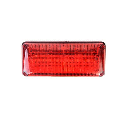 FEDERAL SIGNAL - Luz de Emergencia QuadraFlare, Mica y LED Rojo, Ideal para Ambulancias