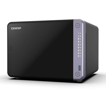 QNAP - Unidad NAS QNAP CPU ARM Alpine AL524 Quad Core 2.0GHz 4GB RAM RJ45 10GbE 6 Bahias 3.5" Linux Sin Discos