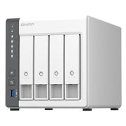 QNAP - Unidad Almacenamiento NAS QNAP CPU ARM Cortex A55 Quad Core 2.0GHz 4GB RAM RJ45 2.5GbE 4 Bahias 3.5 Hasta 22TB Linux S/D