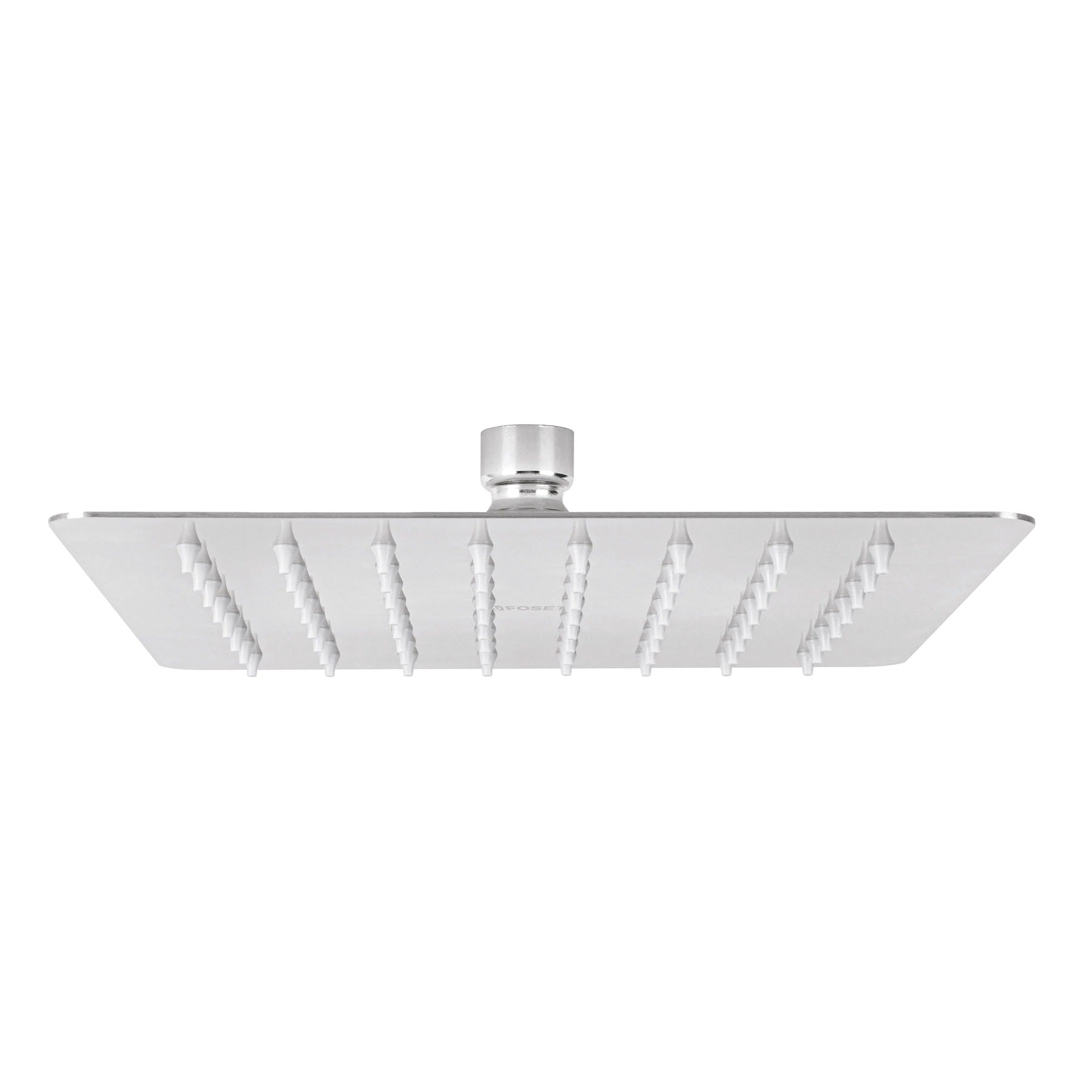 Regadera cuadrada 8', acero inox, sin brazo, cromo, Tubig