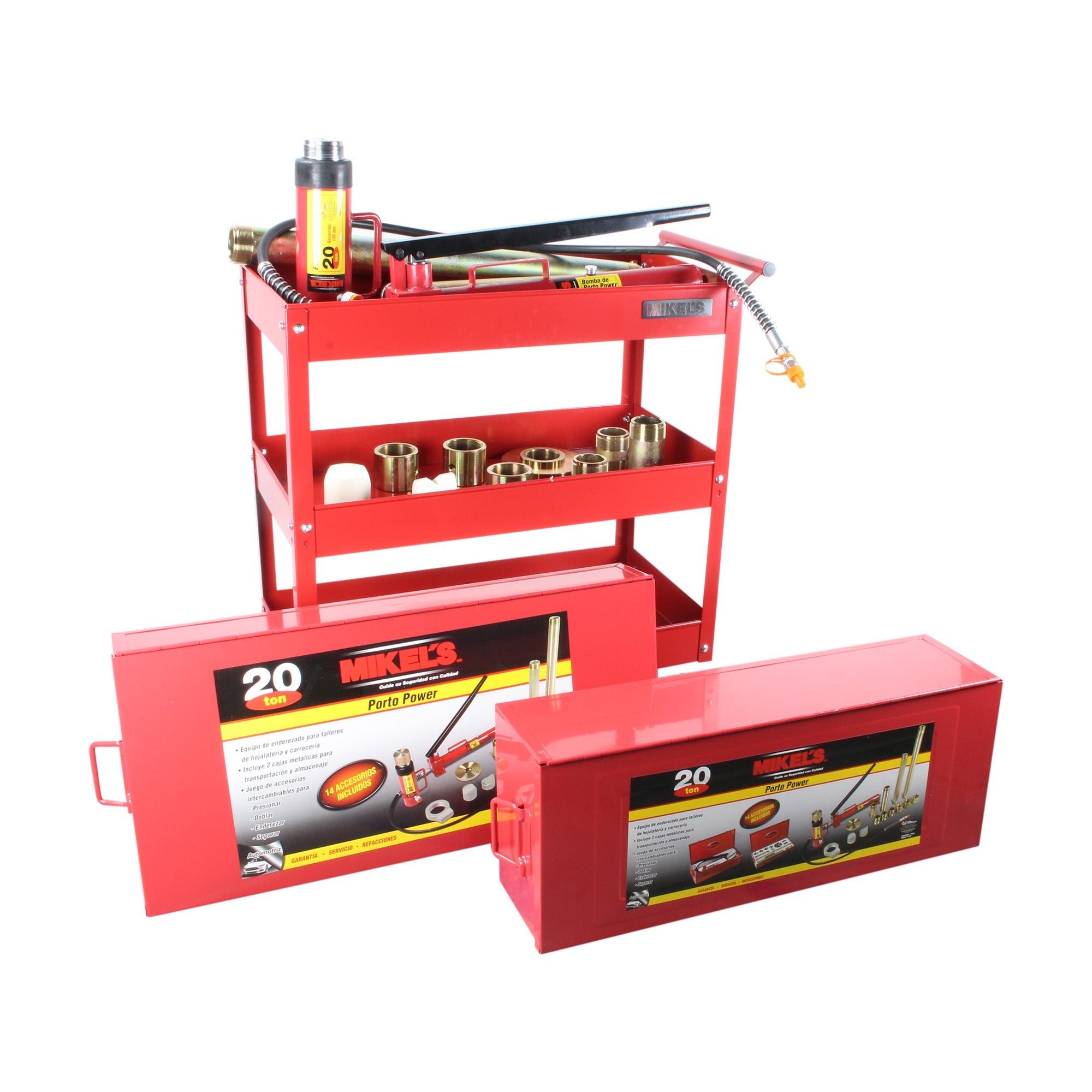 Porto power (20 ton, caja metálica)