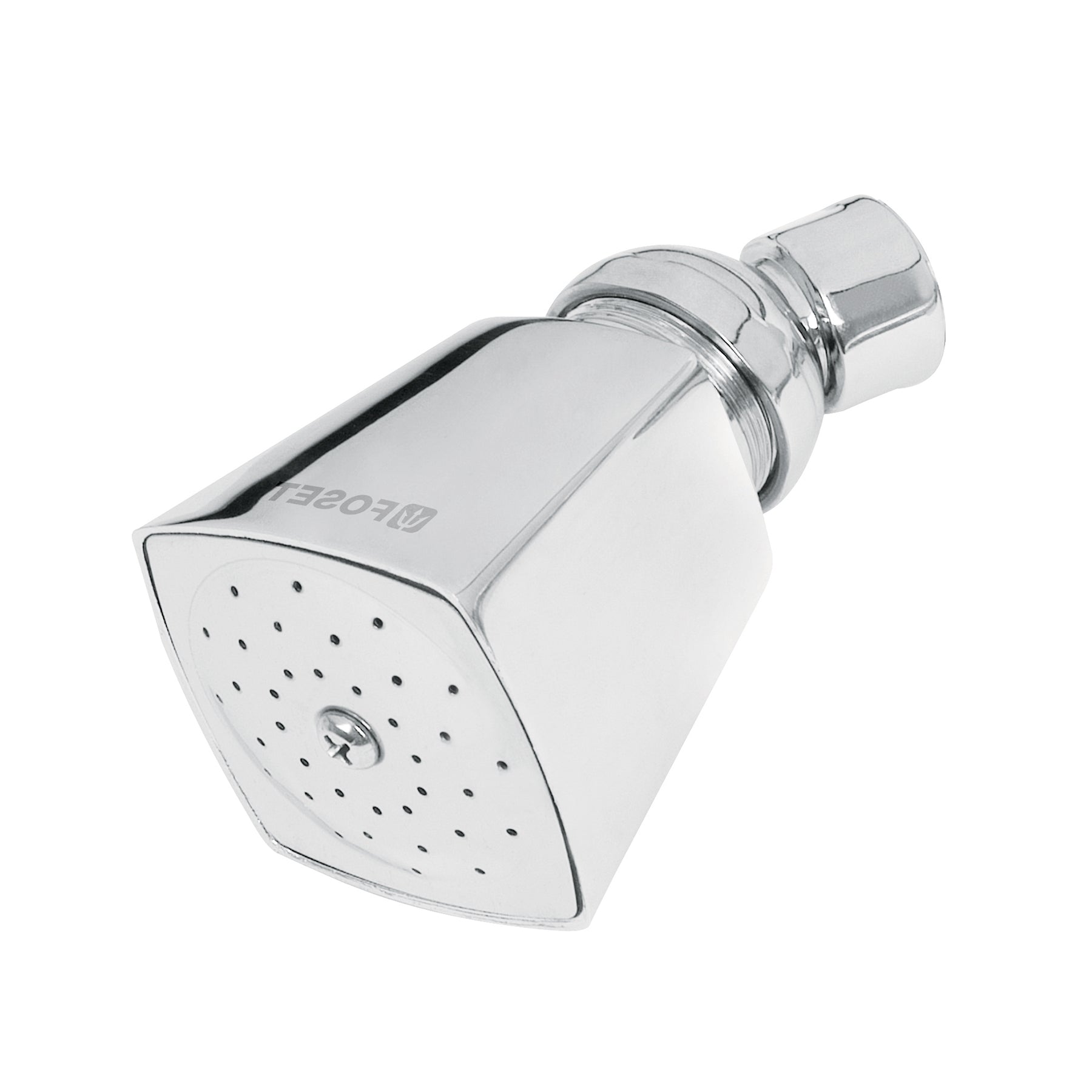 Regadera cuadrada metalica 2' sin brazo, Foset Aqua
