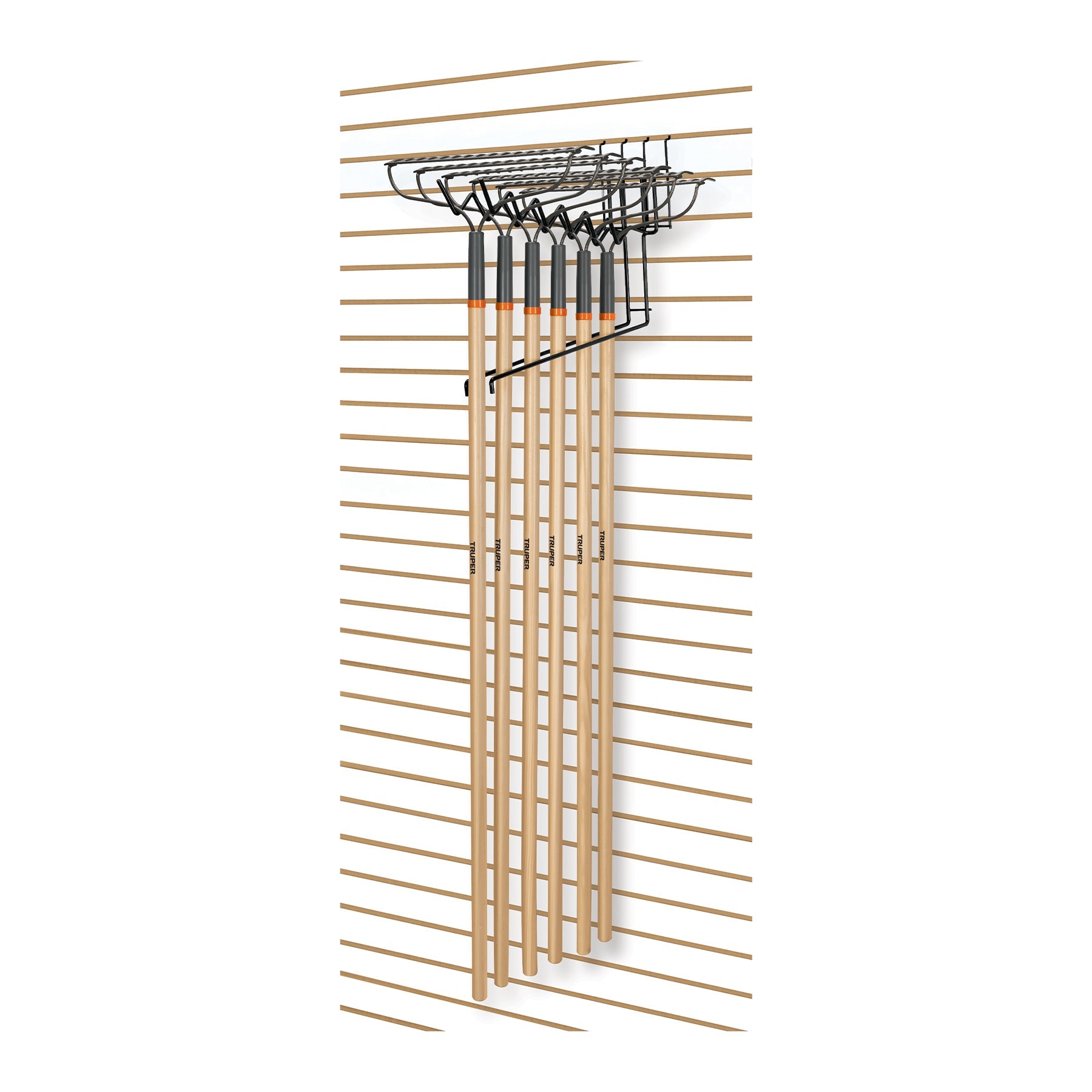 Rack para rastrillos jardineros 14 dientes, Truper