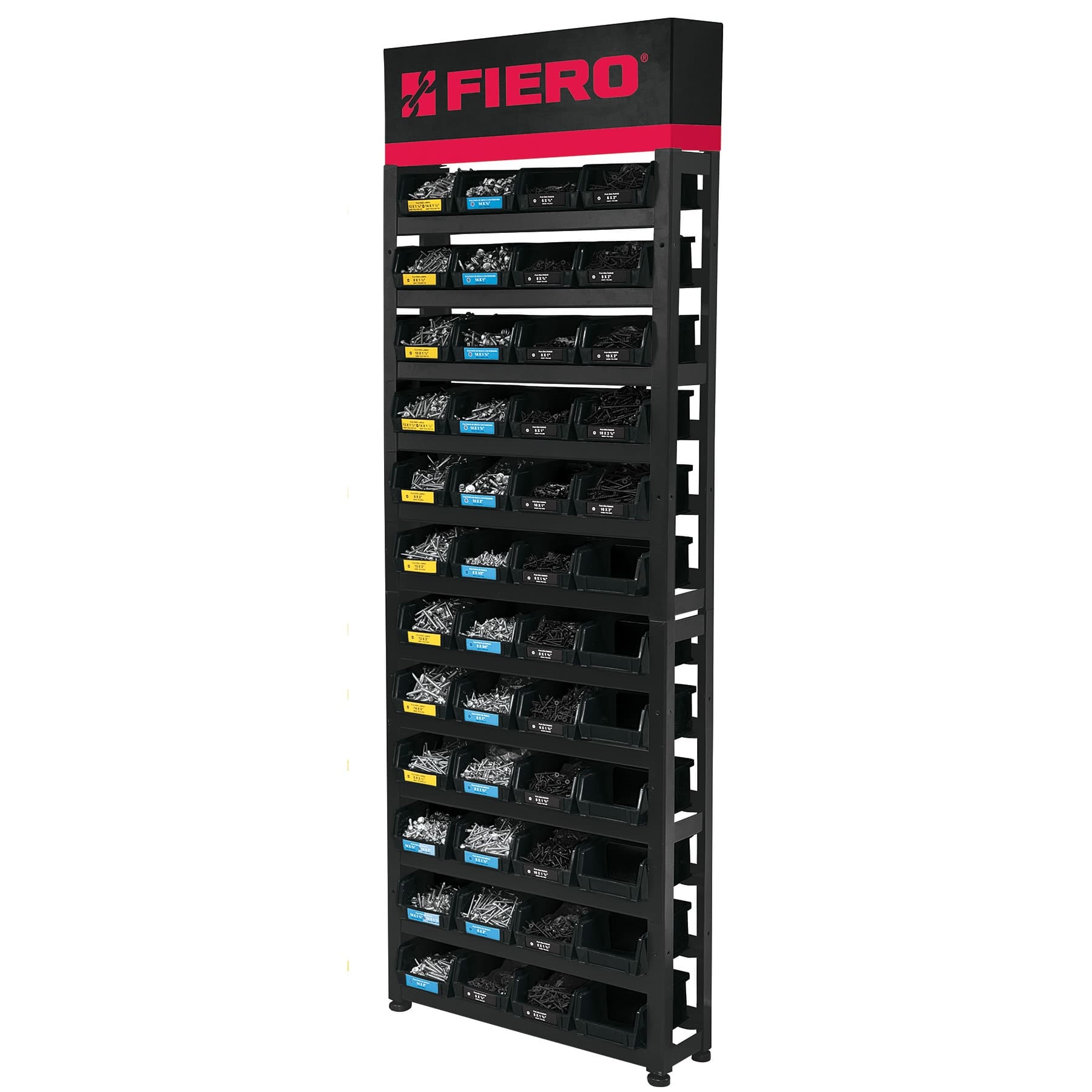 Rack modular para tornillos c/48 gavetas s/producto, FIERO