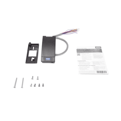 HID - Lector Multiformato HID R10 (900PTNNEK00000)/ SEOS (No Clonable)/iClass SE/ iClass SR/ iClass /Mifare Classic, DesFire, Proximidad, Garantía de por Vida