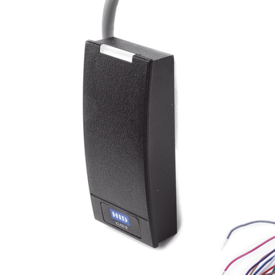 HID - Lector Multiformato HID R10 (900PTNNEK00000)/ SEOS (No Clonable)/iClass SE/ iClass SR/ iClass /Mifare Classic, DesFire, Proximidad, Garantía de por Vida