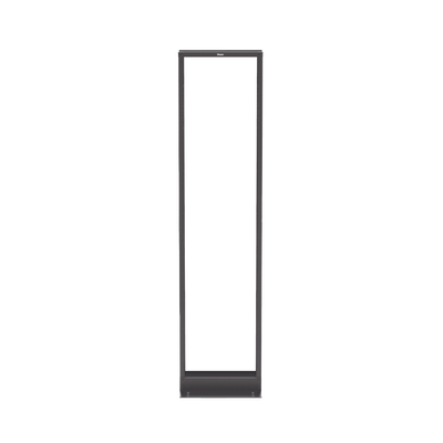 PANDUIT - Rack de Dos Postes Estándar de 19 in, Rieles Numerados y Roscados #12-24, 6 in de Profundidad, Fabricado en Acero, 45 Unidades de Rack, Color Negro