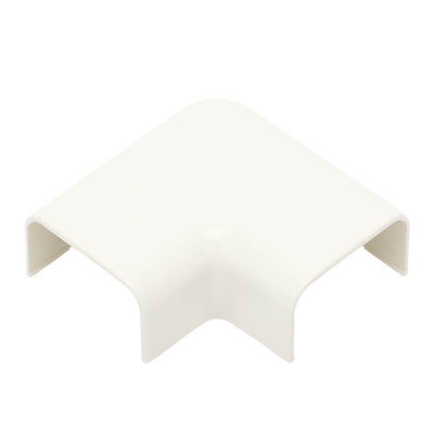 PANDUIT - Conexión en ángulo recto "L", para uso con canaleta LD10, material ABS, Color Blanco Mate