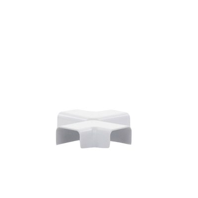 PANDUIT - Conexión en ángulo recto "L", para uso con canaleta LD10, material ABS, Color Blanco