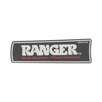 RANGER SECURITY DETECTORS - Label para Detector RANGER1000 y 1500