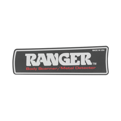 RANGER SECURITY DETECTORS - Label para Detector RANGER1000 y 1500
