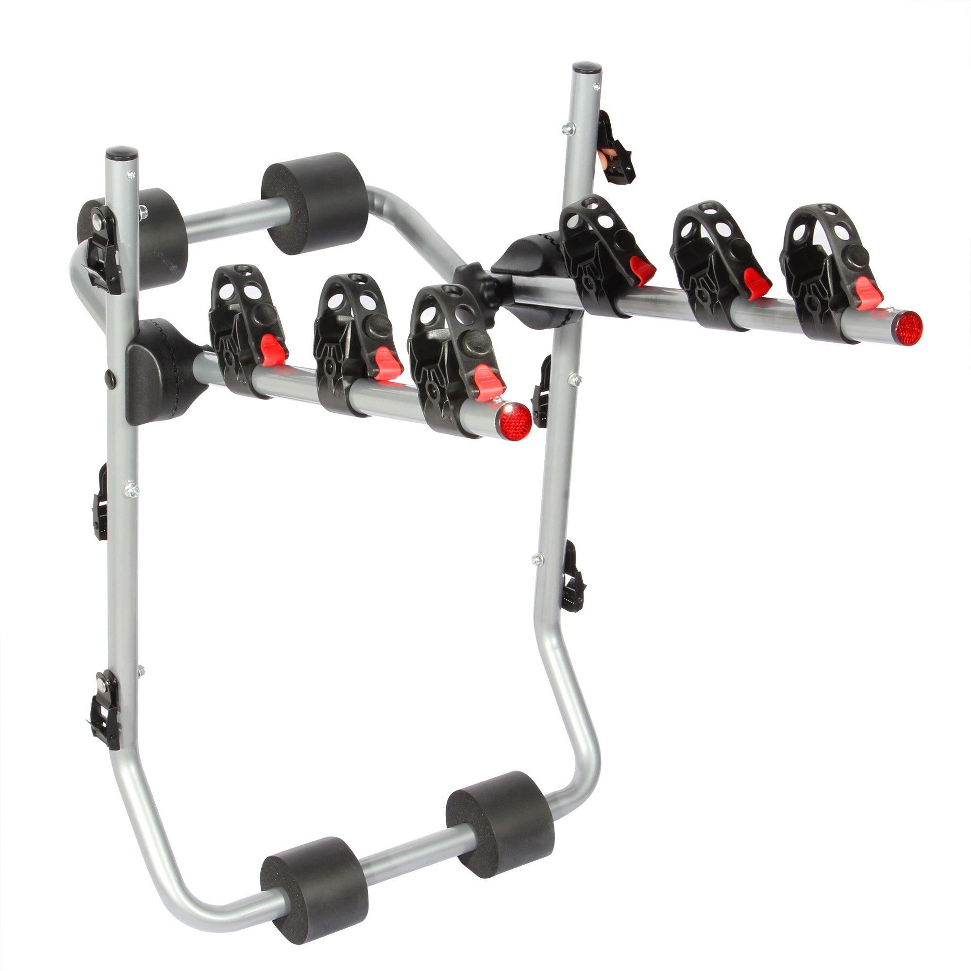 Rack para 3 bicicletas, montaje en cajuela