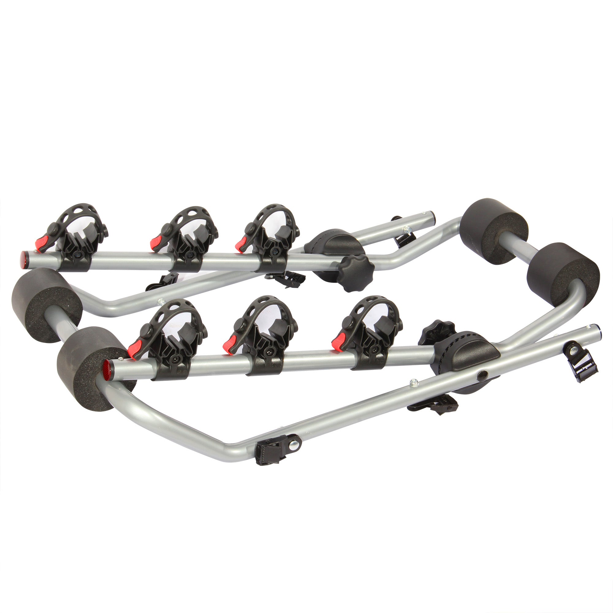 Rack para 3 bicicletas, montaje en cajuela