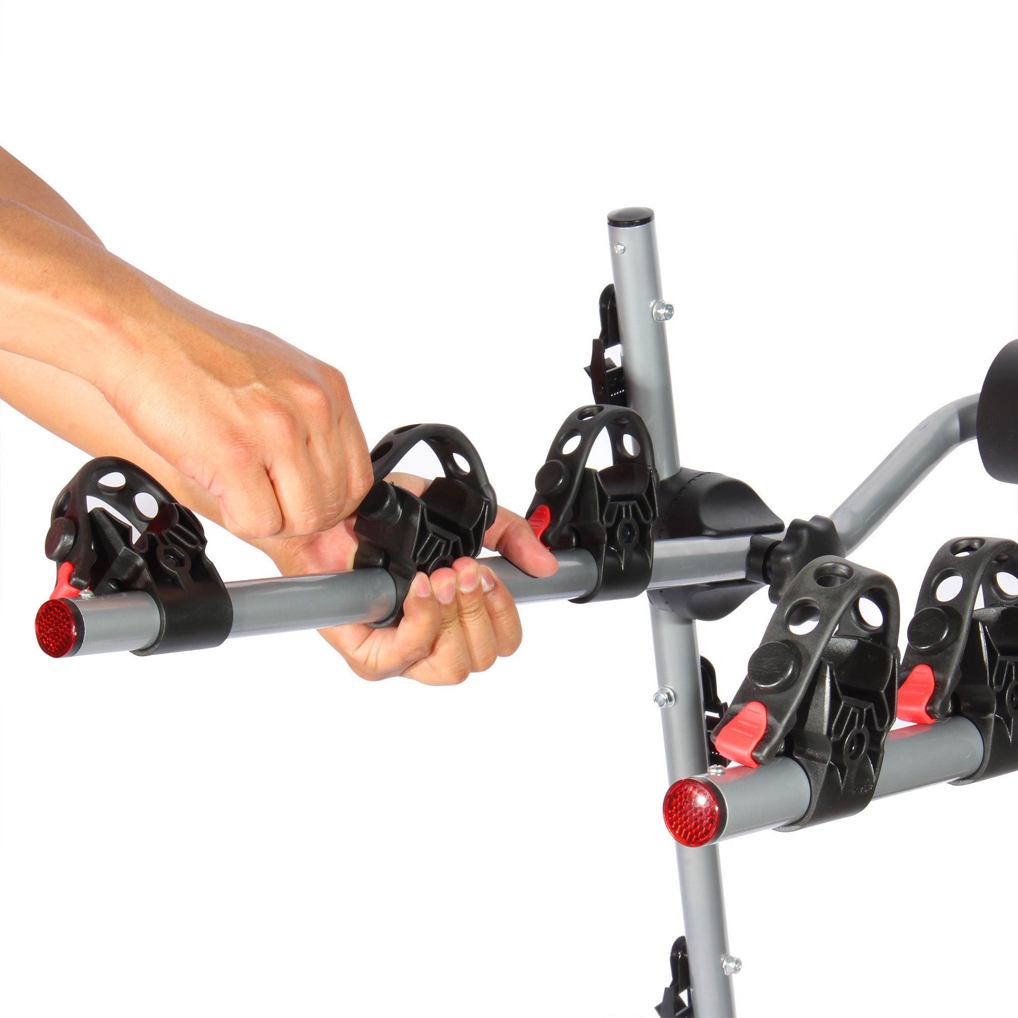 Rack para 3 bicicletas, montaje en cajuela