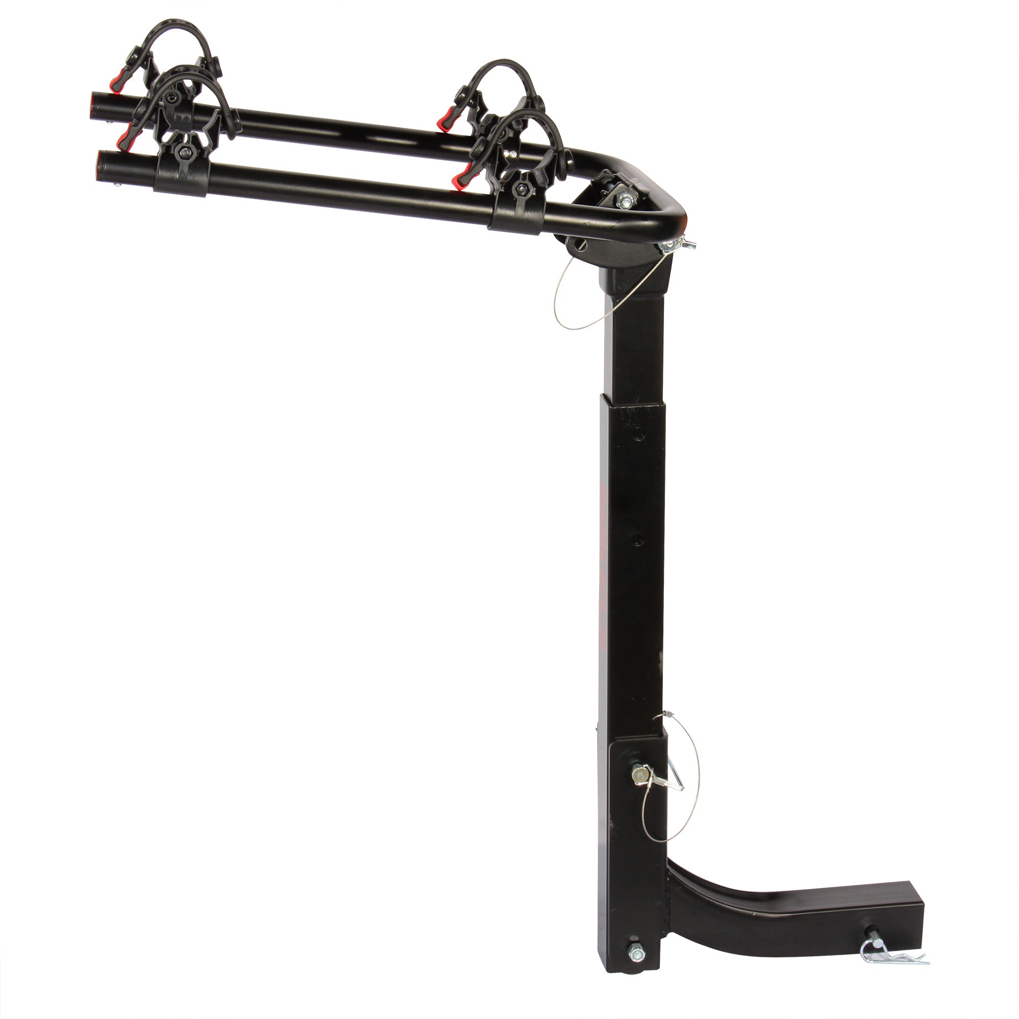 Rack para 2 bicicletas, montaje en tirón (2")