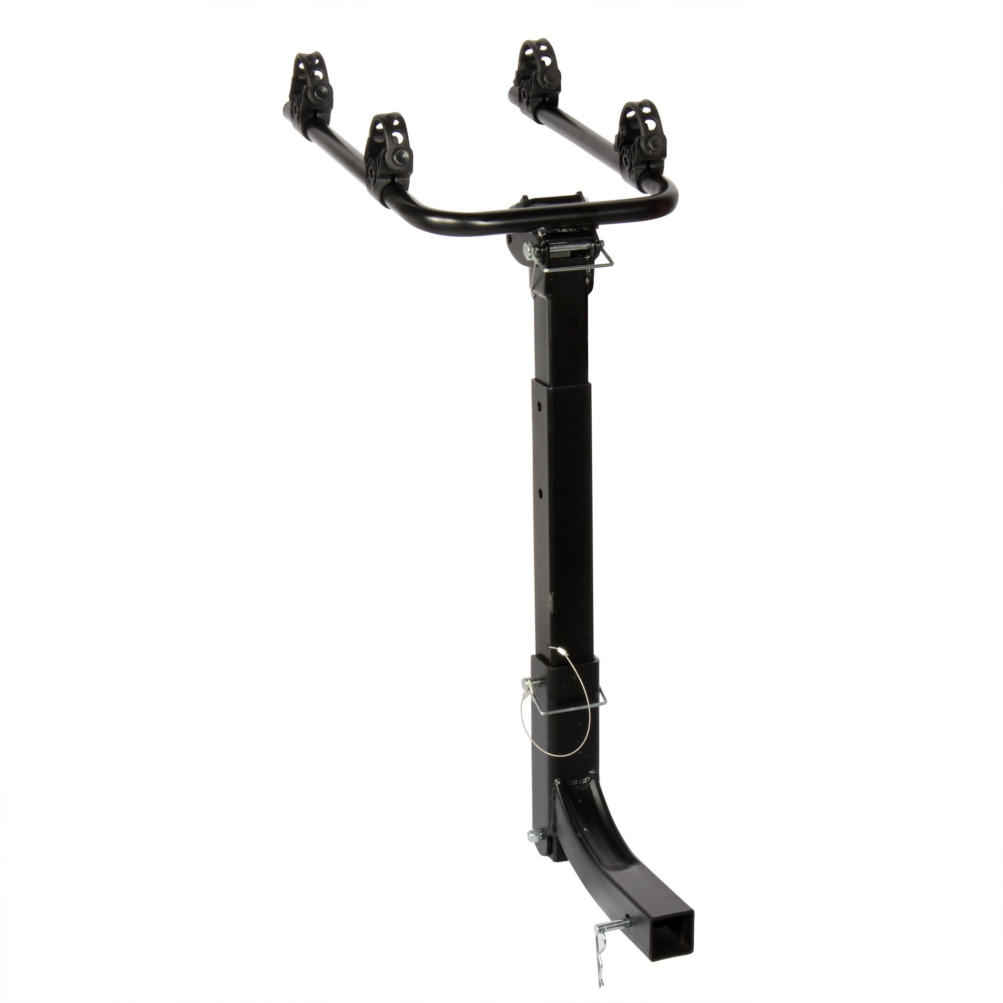 Rack para 2 bicicletas, montaje en tirón (2")