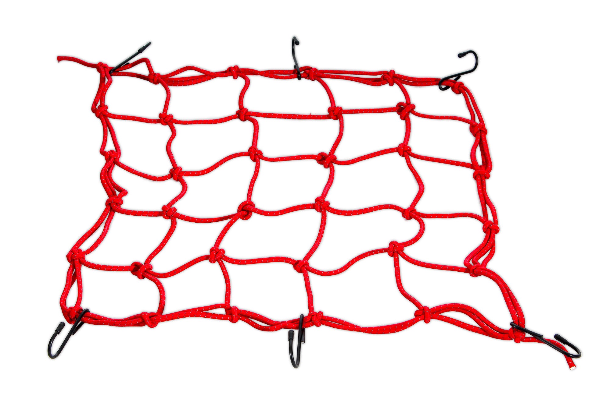 Red de carga roja con reflejante (40 X 40 cms)