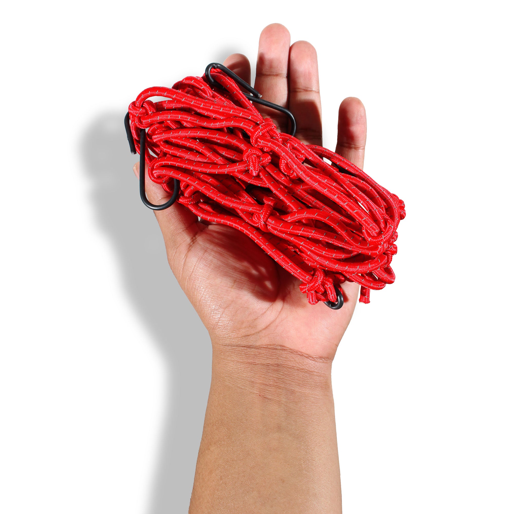 Red de carga roja con reflejante (40 X 40 cms)