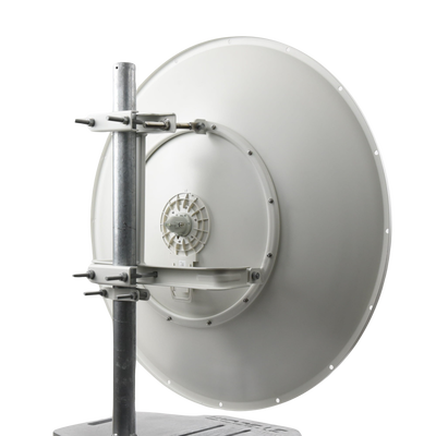 UBIQUITI - Antena Direccional RocketDish airMAX, ideal para enlaces Punto a Punto, frecuencia 5 GHz (4.9 - 5.8 GHz) de 34 dBi