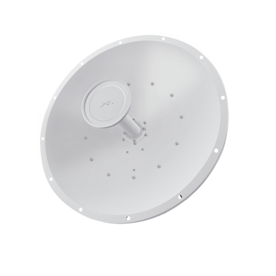 UBIQUITI - Antena Direccional RocketDish airMAX, ideal para enlaces Punto a Punto, frecuencia 5 GHz (4.9 - 5.8 GHz) de 34 dBi