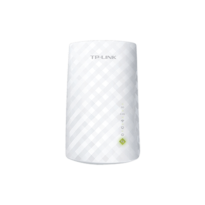 TP-LINK - Repetidor / Extensor de Cobertura WiFi AC, 750 Mbps, doble banda 2.4 GHz y 5 GHz, con 1 puerto 10/100 Mbps