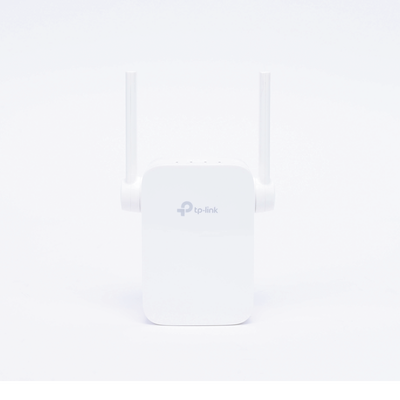 TP-LINK - Repetidor / Extensor de Cobertura WiFi AC, 750 Mbps, doble banda 2.4 GHz y 5 GHz, con 1 puerto 10/100 Mbps con 2 antenas externas