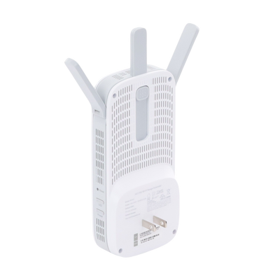 TP-LINK - Repetidor / Extensor de Cobertura WiFi AC, 1750 Mbps, doble banda 2.4 GHz y 5 GHz, con 1 puerto 10/100/1000 Mbps, 3 antenas externas