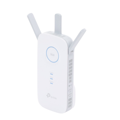 TP-LINK - Repetidor / Extensor de Cobertura WiFi AC, 1750 Mbps, doble banda 2.4 GHz y 5 GHz, con 1 puerto 10/100/1000 Mbps, 3 antenas externas