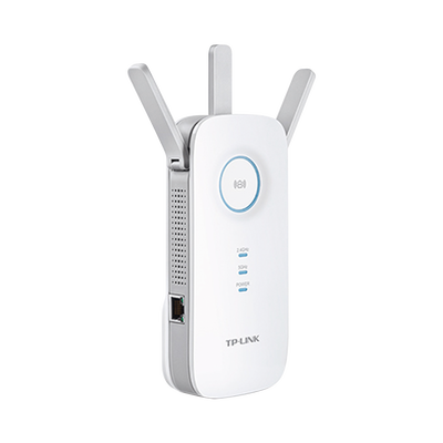 TP-LINK - Repetidor / Extensor de Cobertura WiFi AC, 1750 Mbps, doble banda 2.4 GHz y 5 GHz, con 1 puerto 10/100/1000 Mbps, 3 antenas externas