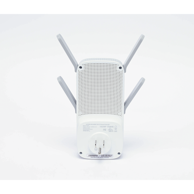 TP-LINK - Repetidor / Extensor de Cobertura WiFi AC, 2600 Mbps, doble banda 2.4 GHz y 5 GHz, con 1 puerto 10/100/1000 Mbps, 4 antenas externas