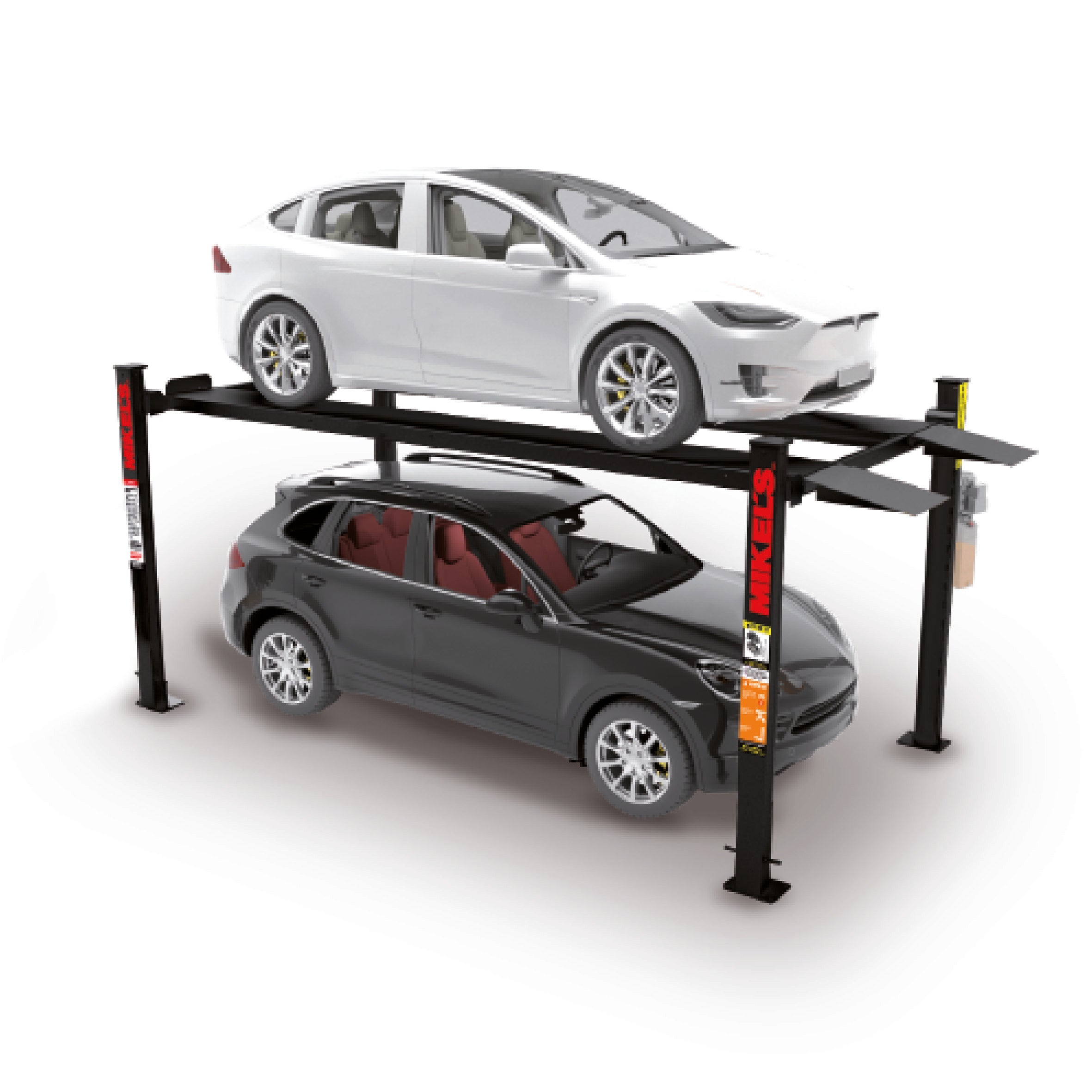 Rampa elevadora para estacionamiento 4 postes (2,700 kgs)