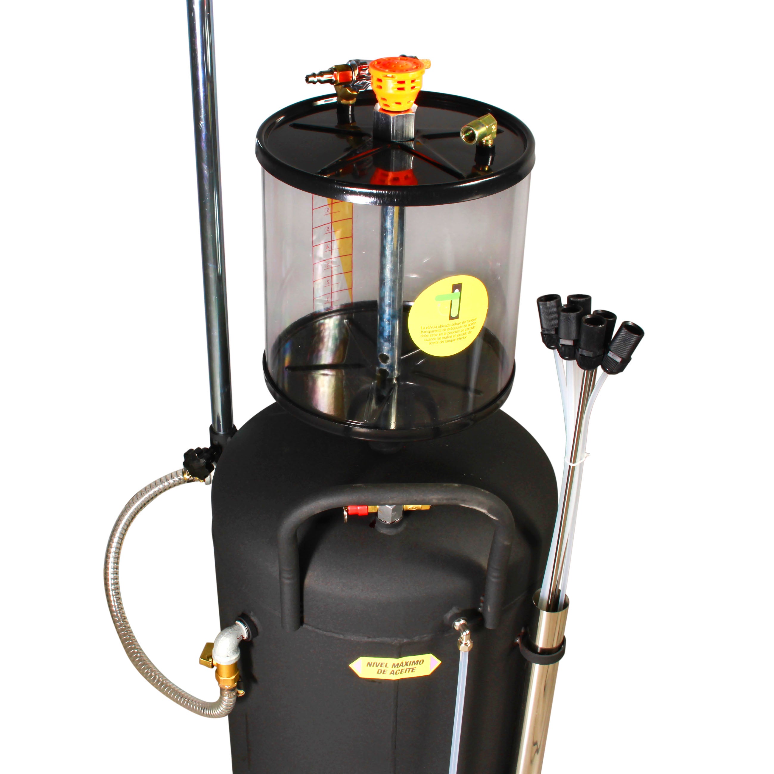 Recibidor Extractor de aceite neumático (70 lts)