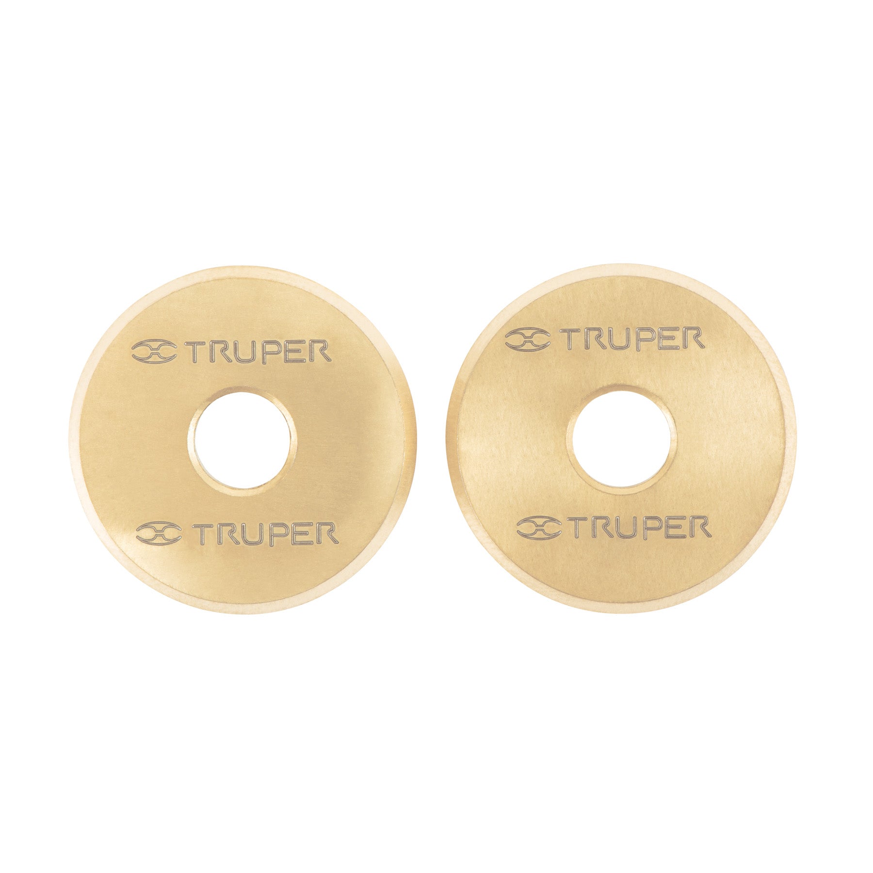 Blister 2 cuchillas titanio p/cortadores de azulejos Truper