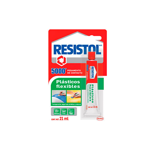 RESISTOL 5000 PLASTICOS FLEXIBLES