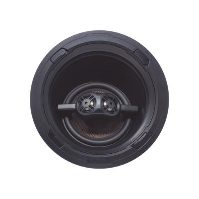 TRUAUDIO - REV Series Altavoz Surround | Angulo para Techo de 3 Vias | Cine en Casa | Woofer 7in de Fibra de Carbono | 2 Tweeter de 1in | Giratorio de Titanio | 175W | 8Ω