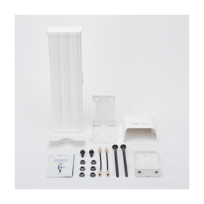RUIJIE - Antena Sectorial de 120° AirMetro con 16 dBi en Banda 5Ghz (5150-5850 Mhz) Slant 45° Compatibilidad Multi-Marca para enlaces Multipunto, Conectores SMA Hembra Inverso.