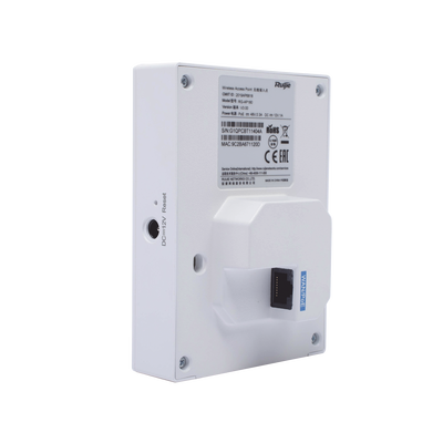 RUIJIE - Punto de acceso Wi-Fi 6 para interior en pared hasta 1.7 Gbps doble banda 802.11AX MU-MIMO 2x2