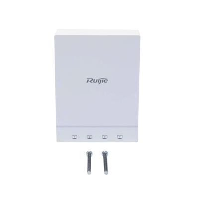 RUIJIE - Punto de acceso Wi-Fi 6 para interior en pared hasta 1.7 Gbps doble banda 802.11AX MU-MIMO 2x2