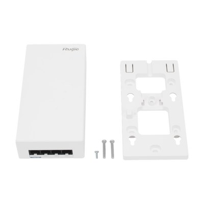 RUIJIE - Punto de acceso Wi-Fi 6 para, PoE out para télefono IP, hasta 2.97 Gbps doble banda 802.11AX MU-MIMO 2x2 interior en pared