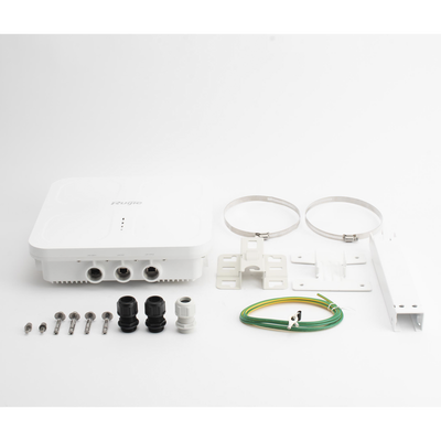 RUIJIE - Punto de acceso Wi-Fi 6 Industrial para exterior Omnidireccional IP68 hasta 5.95 GB doble banda 802.11AX MU-MIMO 4x4