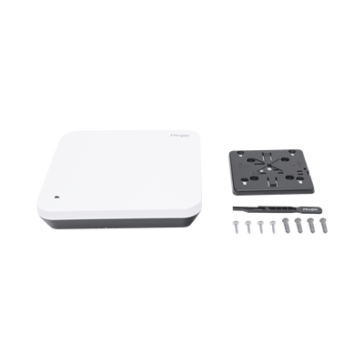 RUIJIE -  Punto de acceso Enterprise Wi-Fi6, para interior, hasta 2.97 Gbps MU-MIMO 2x2 incluye puerto SFP