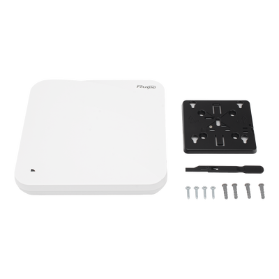 RUIJIE -  Punto de acceso Enterprise Wi-Fi 6 soporte ZigBee, Bluetooth 5.1, para interior, Puerto Multi-Gigabit 5G y puerto SFP 5G hasta 5.37 Gbps MU-MIMO 4x4