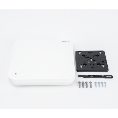 RUIJIE - Punto de acceso Enterprise Wi-Fi 6E soporte ZigBee, Bluetooth 5.1, para interior, Puerto Multi-Gigabit 5G PoE, Puerto 1G LAN y puerto SFP 5G hasta 7.8 Gbps MU-MIMO 4x4