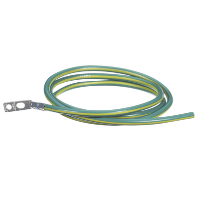 PANDUIT - Kit de Jumper para Conexión de Gabinete o Rack de Telecomunicaciones a Barra de Tierra Física, 6 AWG, 1.52 m de Largo