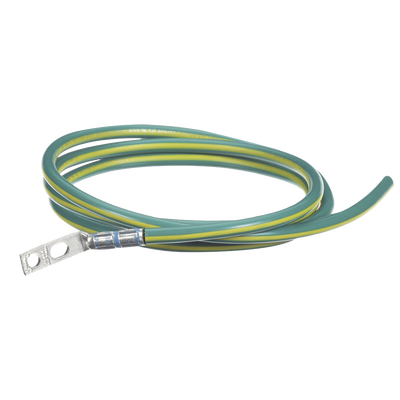 PANDUIT - Kit de Jumper para Conexión de Gabinete o Rack de Telecomunicaciones a Barra de Tierra Física, 6 AWG, 1.52 m de Largo