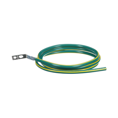 PANDUIT - Kit de Jumper para Conexión de Gabinete o Rack de Telecomunicaciones a Barra de Tierra Física, 6 AWG, 1.52 m de Largo