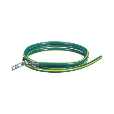 PANDUIT - Kit de Jumper para Conexión de Gabinete o Rack de Telecomunicaciones a Barra de Tierra Física, 6 AWG, 1.52 m de Largo