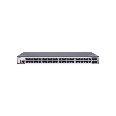 RUIJIE - Switch Administrable Capa 3 con 48 puertos Gigabit + 4 SFP+ para fibra 10Gb, gestión gratuita desde la nube.