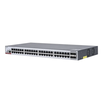 RUIJIE - RG-CS83-48GT4XS-PD Switch Administrable Capa 3 PoE con 48 puertos Gigabit 802.3af/at + 4 SFP+ para fibra 10Gb, hasta 1,480 watts, gestión gratuita desde la nube.