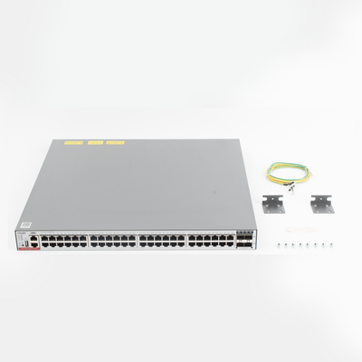 RUIJIE - RG-CS83-48GT4XS-PD Switch Administrable Capa 3 PoE con 48 puertos Gigabit 802.3af/at + 4 SFP+ para fibra 10Gb, hasta 1,480 watts, gestión gratuita desde la nube.